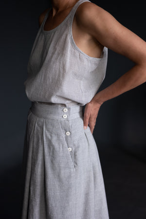 Close ups to show skirt details – Portland Indian Cotton