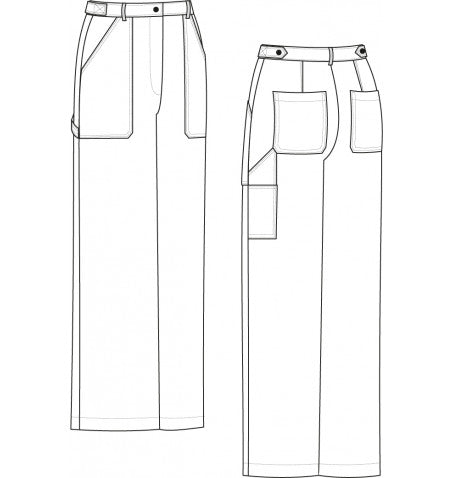 ALBORS TROUSERS • Pattern