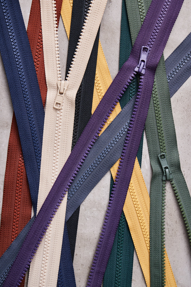 YKK® SEPARATING ZIPPER • mind the MAKER® • 55cm, 65cm or 80cm