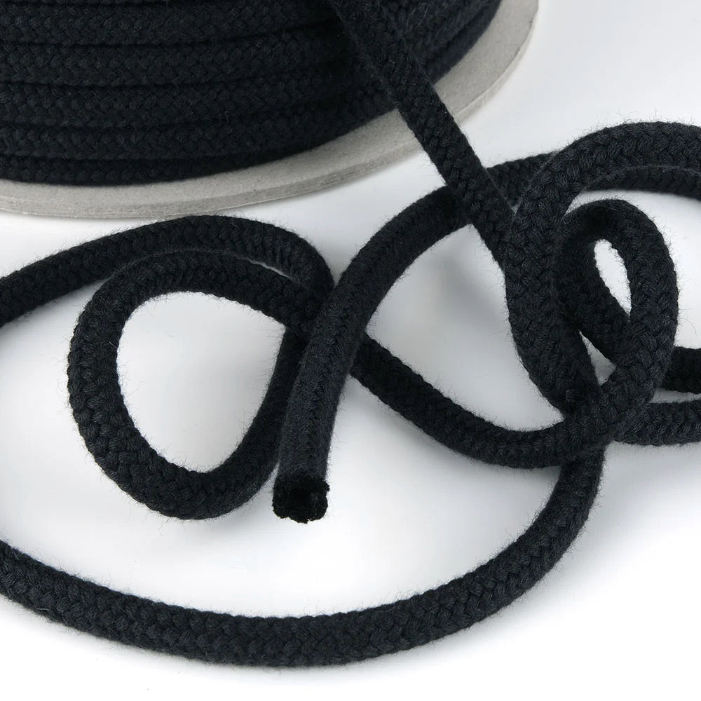ORGANIC CORD •  Black 7mm
