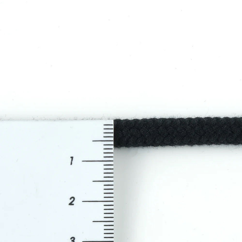 ORGANIC CORD •  Black 7mm