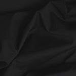 ORGANIC PAPERTOUCH COTTON POPLIN • Black $40.00/metre