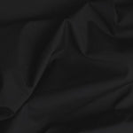 ORGANIC PAPERTOUCH COTTON POPLIN • Black $40.00/metre