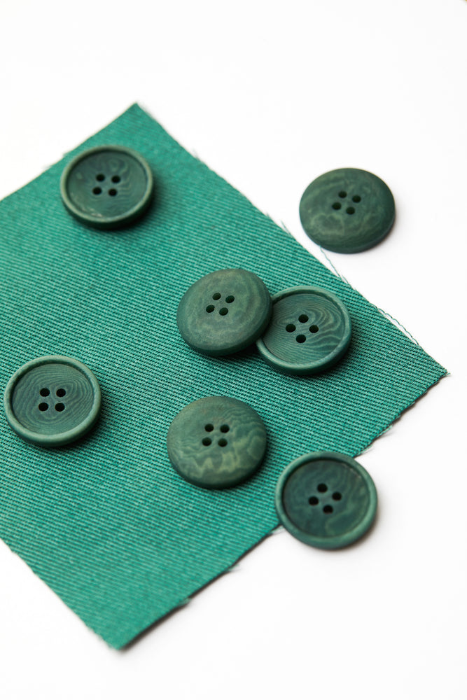 BLAZE COROZO BUTTONS • Chalky Green • 20mm