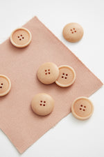 BLAZE COROZO BUTTONS • Rose • 20mm