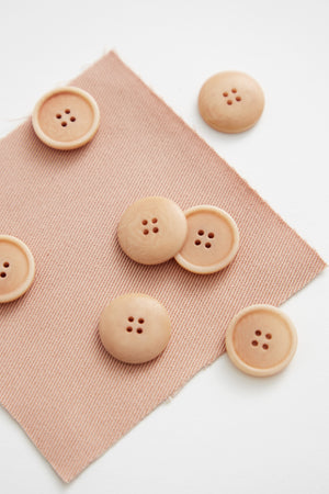 BLAZE COROZO BUTTONS • Rose • 20mm