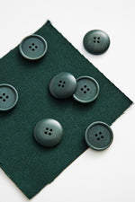 BLAZE COROZO BUTTONS • Bottle Green • 20mm