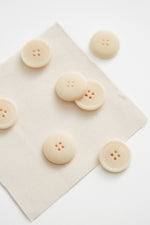 BLAZE COROZO BUTTONS • Creamy White • 20mm