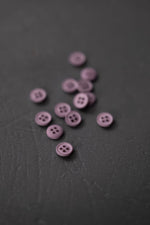 COTTON BUTTONS • Calamine • 11mm