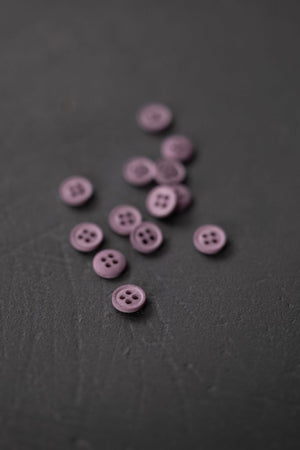 COTTON BUTTONS • Calamine • 11mm