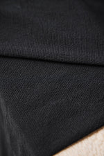 CANA SEERSUCKER • Black • Remnant 85cm