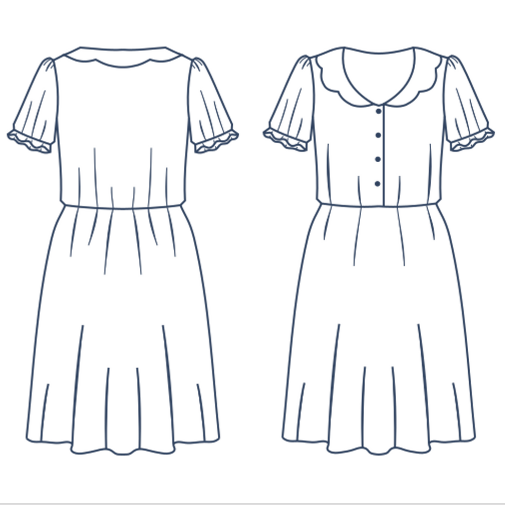 💫COMÈTE Blouse & Dress • Pattern
