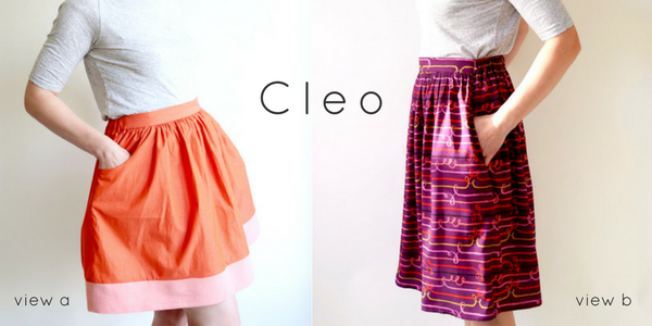 
                
                    Load image into Gallery viewer, CLEO SKIRT • Pattern
                
            