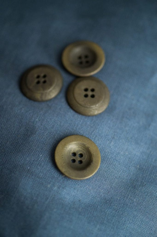 COROZO BUTTONS • Khaki • 22mm