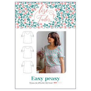 EASY PEASY Blouse • Pattern