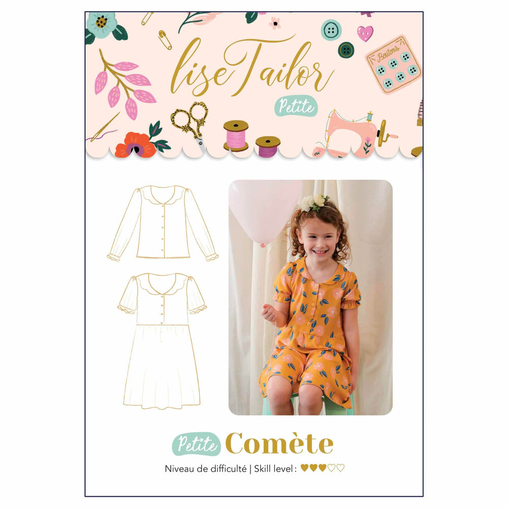 💫COMÈTE Blouse & Dress • Petite •Pattern