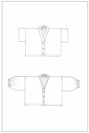
                
                    Load image into Gallery viewer, ZERO WASTE Cropped Shirt • PDF Pattern
                
            