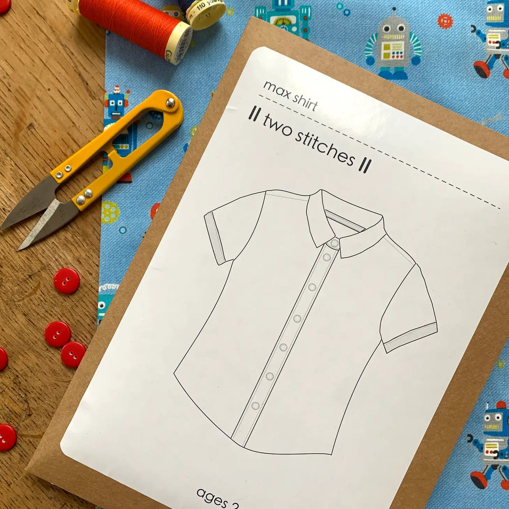 MAX SHIRT ages 2-14 years • Pattern
