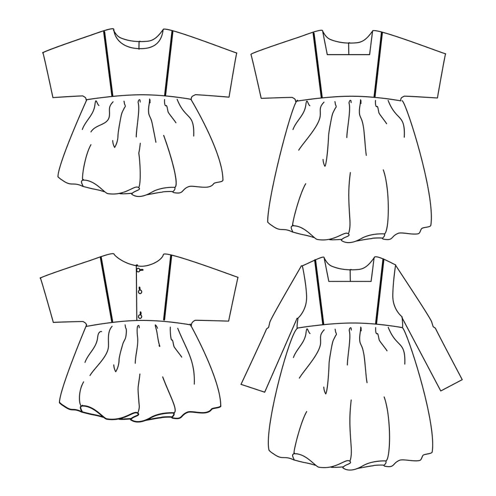 SAKURA Blouse & Dress • Pattern