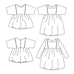 SAKURA Blouse & Dress • Pattern