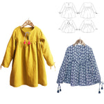 CAMELIA Blouse & Dress - Kids 3Y/12Y • Pattern