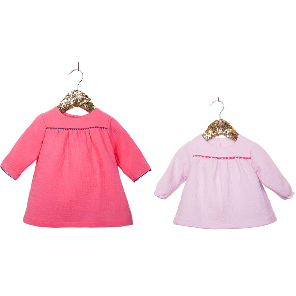 OSLO Blouse & Dress - Baby Girl 6M/4Y • Pattern