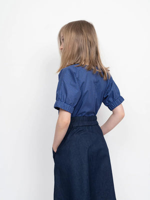 ELASTIC WAIST SKIRT • Mini • Pattern