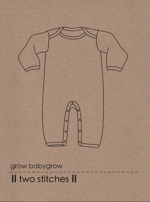 GROW BABYGROW ages birth-24months • Pattern
