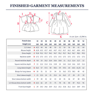 SAKURA Blouse & Dress • Pattern