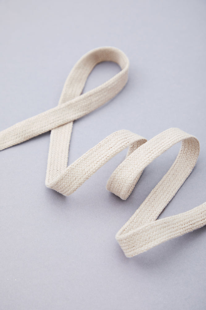 FLAT COTTON CORD • mind the MAKER® • 10mm • $8.95/metre