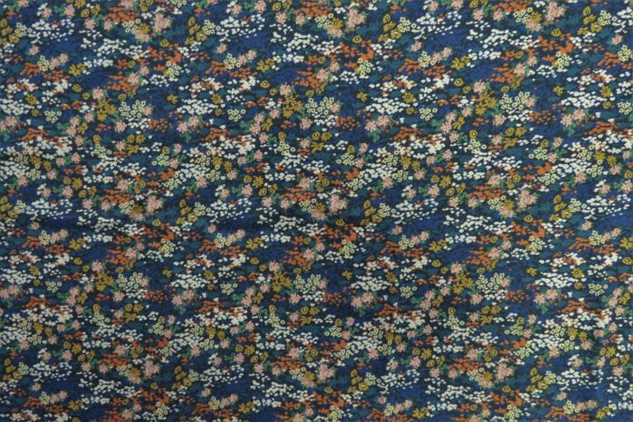 COTTON MARLIE-CARE LAWN • FLORAL RIVER • $36.00/metre