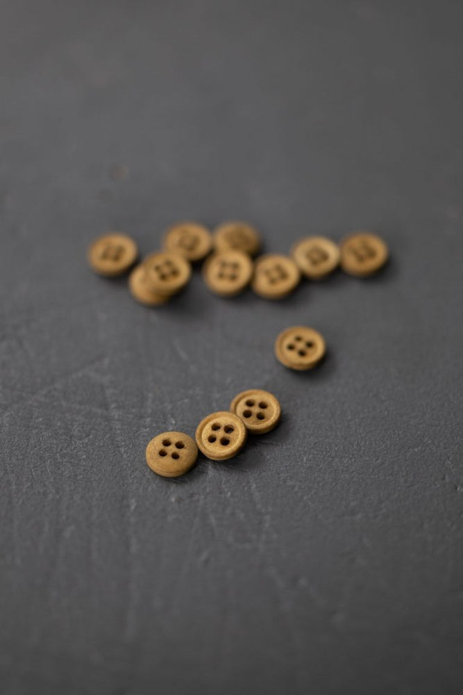COTTON BUTTONS • Ginger • 11mm