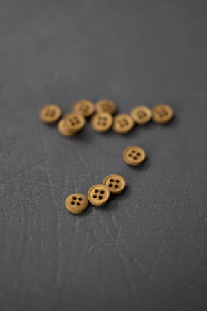 COTTON BUTTONS • Ginger • 11mm