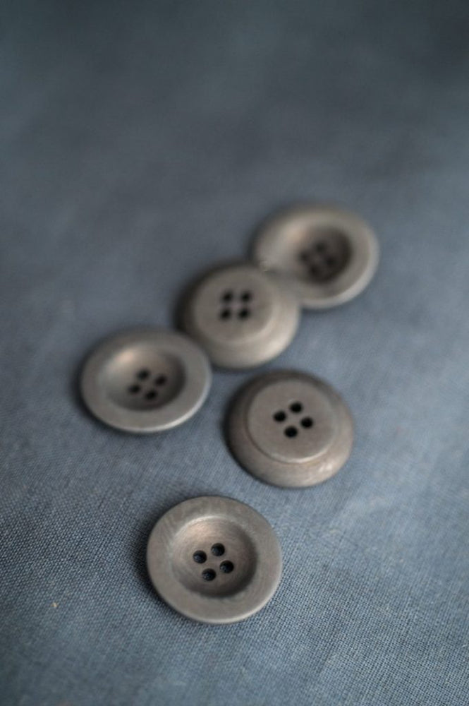 COROZO BUTTONS • Grey • 22mm