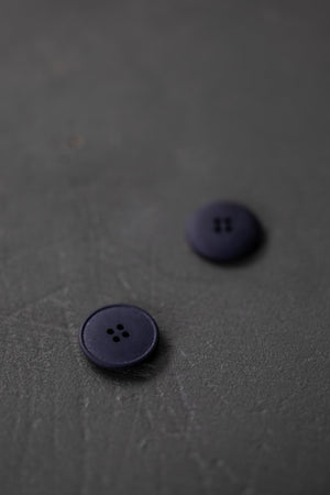 HEMP BUTTONS •  French Blue 20mm