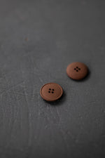 HEMP BUTTONS •  Tobacco 20mm