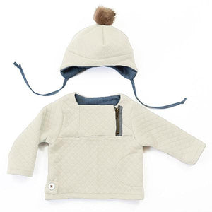 HUGO Sweatshirt & Hat Set - Baby 6M/4Y • Pattern