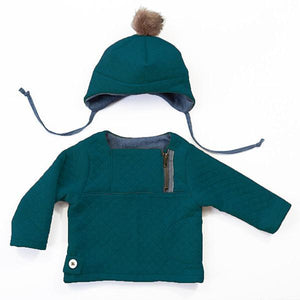 HUGO Sweatshirt & Hat Set - Baby 6M/4Y • Pattern