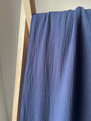 COTTON DOUBLE GAUZE •  Nuit SALE $32/per metre