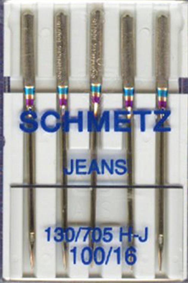 Sewing Machine Needles • Jeans • 100/16