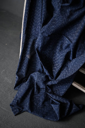 COTTON IKAT • Indigo Snow by Merchant & Mills at Pattern Scissors Frock Australia