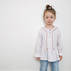 LILAS TRIO Blouse, Top & Dress - Kids 3Y/12Y • Pattern