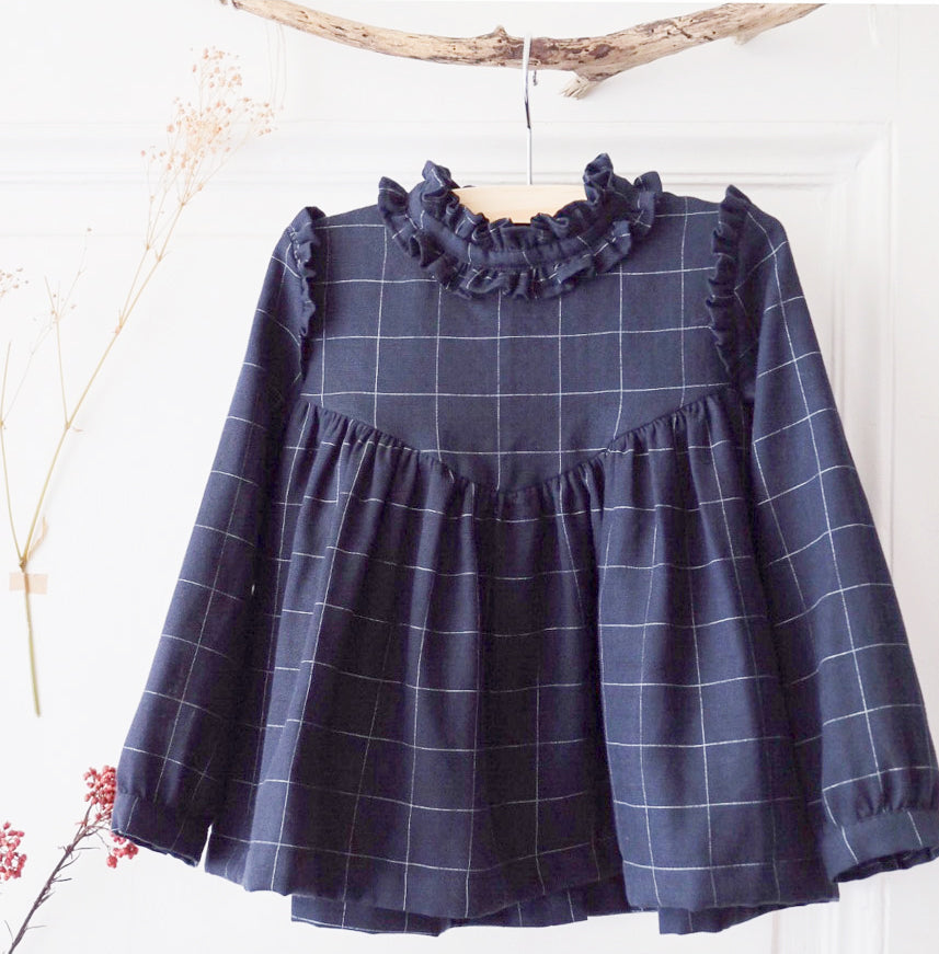 LOUISE Blouse & Dress • Pattern – Pattern Scissors Frock