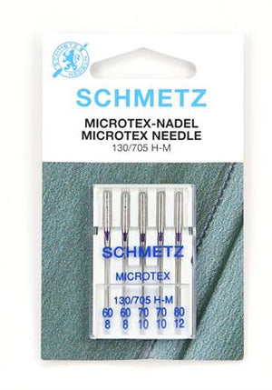 Sewing Machine Needles • Microtex • Assorted Sizes