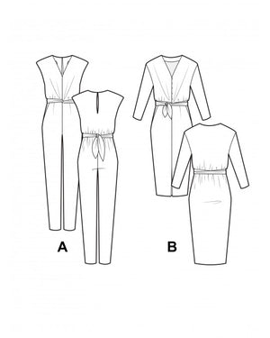 MILA JUMPSUIT & DRESS • Pattern