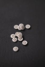 COTTON BUTTONS • Milk • 11mm