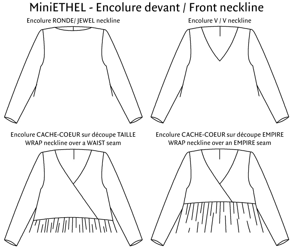 MINI ETHEL BLOUSE & DRESS • KIDS • Pattern