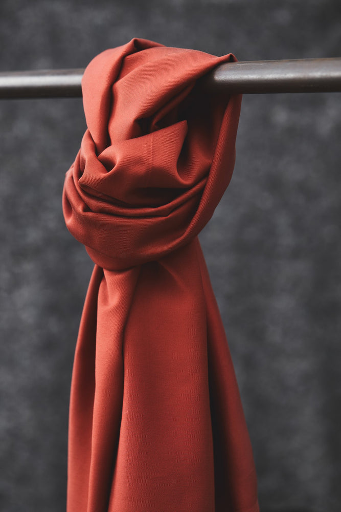 SMOOTH DRAPE TWILL • TENCEL™ fibres • Cider $39.00/metre