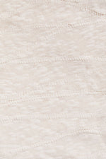 ORGANIC SLUB JACQUARD KNIT • Creamy White $50.00/metre