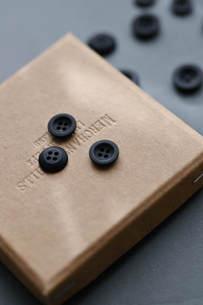 COROZO BUTTONS • Navy • 14mm